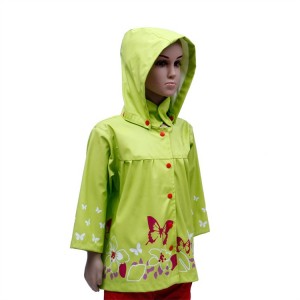 impermeable para nenos novo estilo LOD2011 PU roupa de choiva soldada