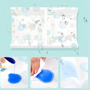 2020 wholesale price Double Stroller Rain Cover - OEM high quality Oeko recycle Waterproof Baby Diaper Changing Pad easy wipe – Longai I&E