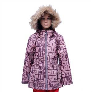 winter warm cute fake fur boy ski suit set jacket kids children’s snow suits Sublimation Design