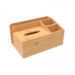 Kotak tisu bambu rumah tangga
