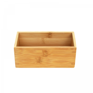 Bambus-Müllbox für Küchenschrank und Speisekammer