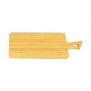 Pravokotna bambusova deska za pico deska za kruh z ročajem