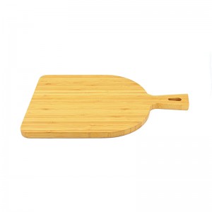 Pîza bamboo board nan board bi destikê