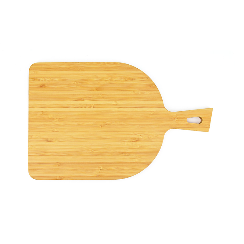 Bamboo pizza board bread board with handle