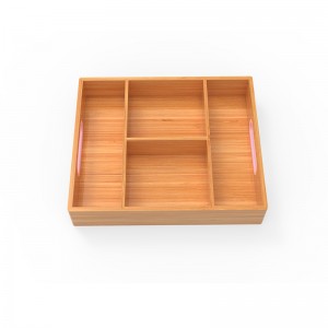 Бамбуковый ящик для хранения (натуральный бамбук)