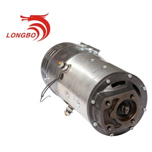 24Volt 4.5KW dc motor HY62029 for hydraulic power unit by Long Bo