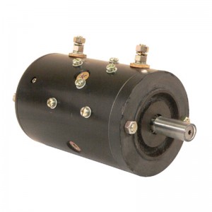 Brush electric dc motor W-8938P for hydraulic power unit by Long Bo
