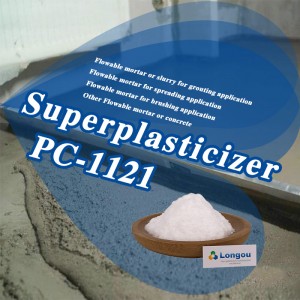 Bottom price Dry Mortar - Mortar Admixtures Concrete Additive PCE Polycarboxylate Ether Superplasticizer – Longou