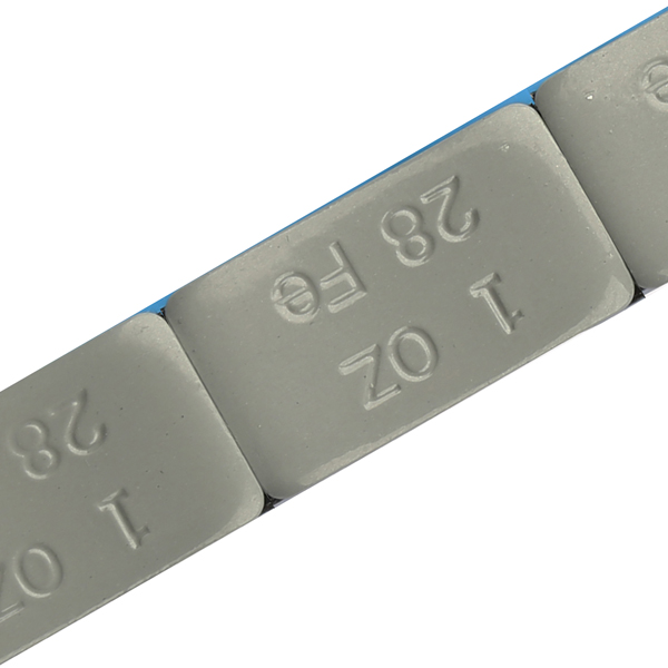 Grey coated Fe adhesive weights 1 oz x6pcs