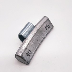 Lead Steel rim Clip on wheel balance weights
