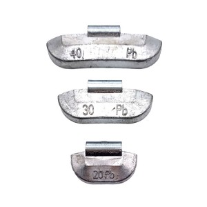 Well-designed Lead Adhsive Wheel Weights - Lead Steel rim Clip on wheel balance weights – Longrun