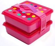 Two Layer Lunch Boxes L-1390