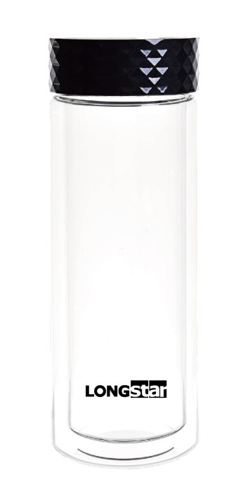 LONGSTAR Fashionable Double Glass Bottle (Large)