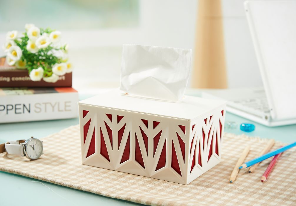Factory For Plastic Cube Storage Boxes - Modern Design Rectangle Tissue Dispenser – Longstar