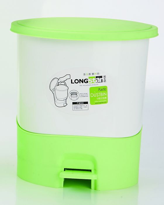 Large Trash Can with Step Pedal
