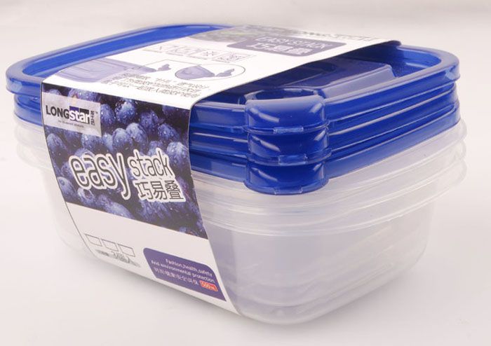 Microwavable Stackable Food Container 500ml