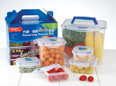 LongStar 6-piece Rectangle Food Container Set LK-2020