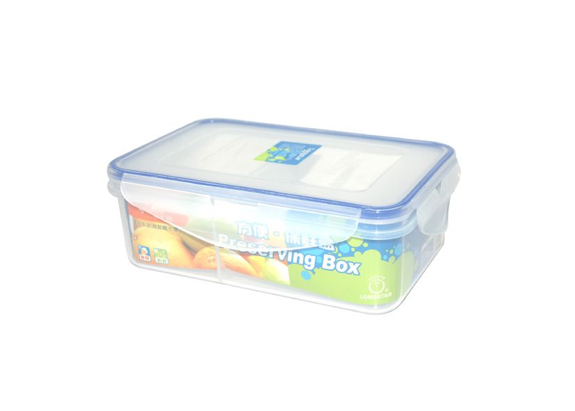 LongStar Rectangle Food Container with Compartments 1200ml