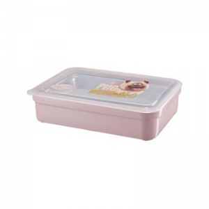 Stainless steel lunch box 1L