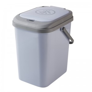 Plastic square tea bucket 13.8L LJ-2769