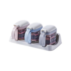 One of Hottest for Making A Chopping Board - Glass cruet (3pk with holder) 260ml/pc – Longstar