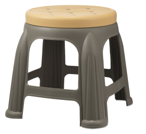 Plastic round middle stool LJ-1963