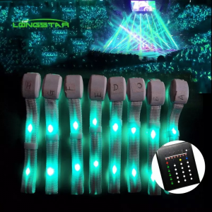 Xyloband Custom Led wristband And Remote Controller Concert led xyloband