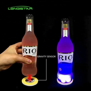 luminous Bar special bottle lights custom Led Label Sticker