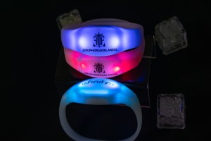 led bracelet light up wristband DMX Glow  remote controlled sound activated New product ideas 2023