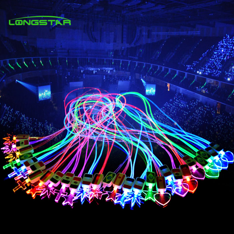 Chinese Professional Glow In The Dark Lanyards - New Logo Support Custom Flash LED Lanyard for Bar Wedding Party – Longstar