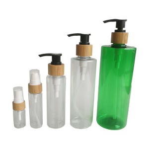 Bote ng Foam Walang laman na Mga Plastic Bottle na May Plastic Bottle Pump Dispenser