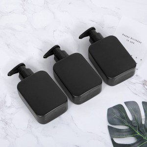 Luxury Lotion Bottle Hdpe Soft Touch Shampoo Plastic Bottle Packaging