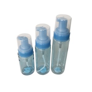 Botella de escuma Botellas de plástico baleiras con dispensador de bomba de botellas de plástico