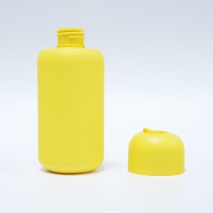 Botol Lotion Botol Peras Plastik Gel Mandi HDPE dengan Tutup Flip