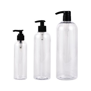 Flacon spray pentru animale de companie Flacon pompă 500 ml sticle de șampon din plastic cu pompă