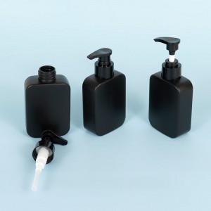 Crna plastična boca 150ml prazna boca losiona za dezinfekciju ruku