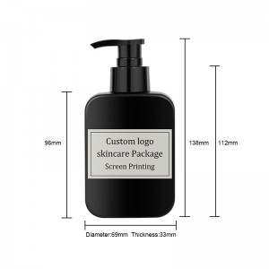 Luxury Lotion Bottle Hdpe Soft Touch шампунь пластикалык бөтөлкө таңгактоо