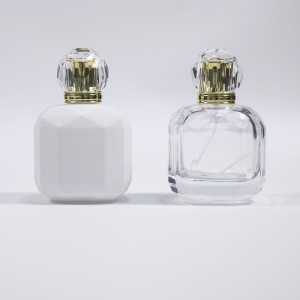 Висококачествен стъклен ромб 100 мл бутилка с етерично масло от роза Стъклена бутилка за парфюм