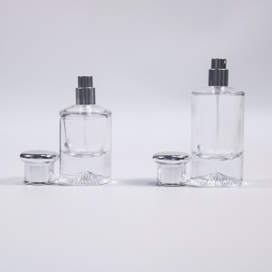 30ml 50ml ロゴカスタム厚底ガラス香水瓶