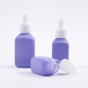 Cosmetic spray essential oil dropper glass bottle