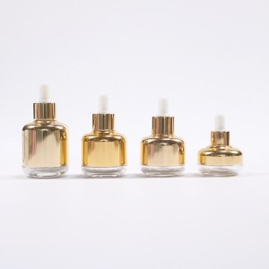 Luxus transparent kosmetesch Verpackung fir Parfum Lotion