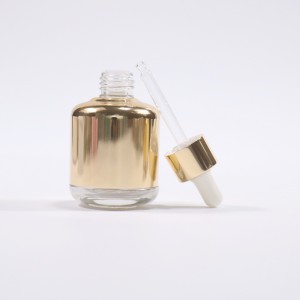 Luxury transparent cosmetic packaging for perfume lotion
