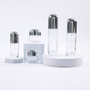 Envases cosméticos Bomba de spray Botella de crema de pel Frasco de vidro