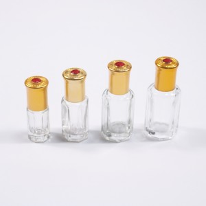 3/6/9/12ml octagonal roller bottle essential oil roller bottle sub-bottling