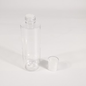 Pet Plastics Bottle Transparent Clear Squeeze Bottles with Twist cap