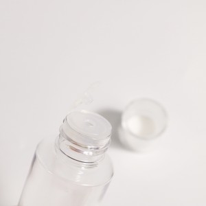Pet Plastics Bottle Transparent Clear Squeeze Bottles With Twist Cap