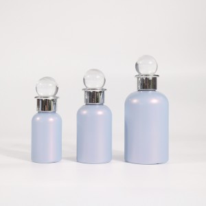 Plastic Cosmetic Packaging 100ml Plastic HDPE Bottle Para sa Body Lotion
