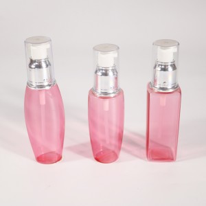 PETG Shampoo Body Wash Lotion Pump Botol Botol Plastik 75ml