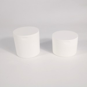 cream jar 100ml 150ml Plastic Cosmetic Cream Jar With Spoon