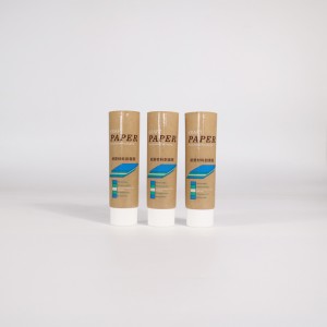 Paper Cosmetic Tube Soft Squeeze Lotion Cream Tube